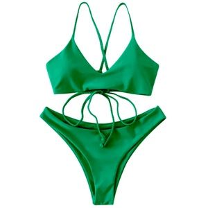 NWT Green Bikini Set 💚